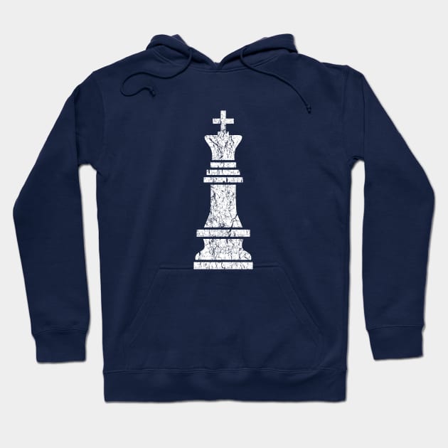 Vintage King Chess Piece Hoodie by vladocar